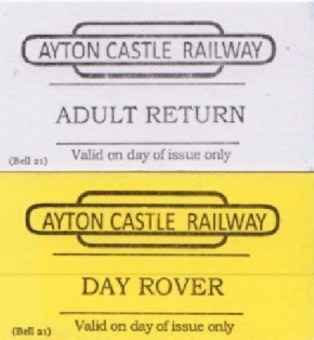 Ayton Castle Railway tickets